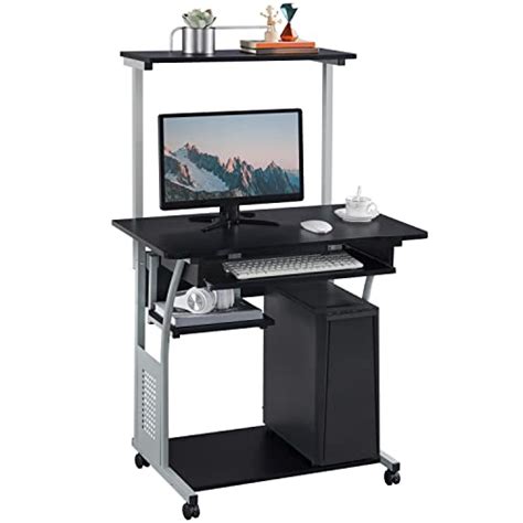 Image result for Computer Desk with Sliding Printer Shelf