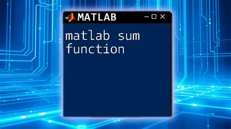 MATLAB Vec Sum に対する画像結果