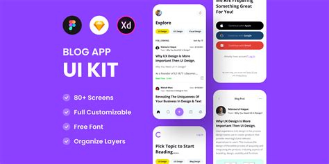 Image result for Blog UI Mobile