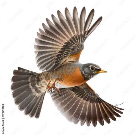 Image result for Robin Flying Back View