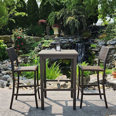 Image result for Square Bar Height Table