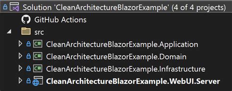 Bildergebnis für Blazor Clean Architecture