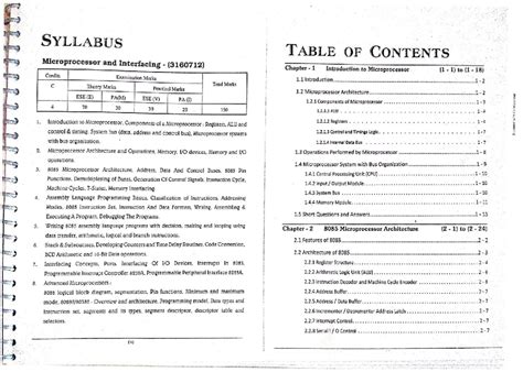 Toradh íomhá ar Microprocessor and Interfacing Answersheet