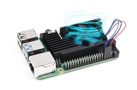 Image result for Raspberry Pi 4 64-Bit Cooling Fan