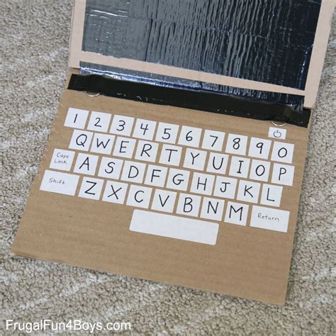 Toradh íomhá ar How to Make a Cardboard Laptop That Works