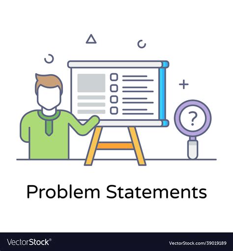 Image result for Problem Statement Vector Art