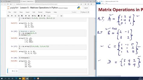 Image result for Matrices En Python
