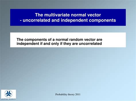 Toradh íomhá ar Multivariate Normal Distribution PPT
