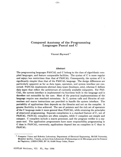 Image result for Pascal Language C