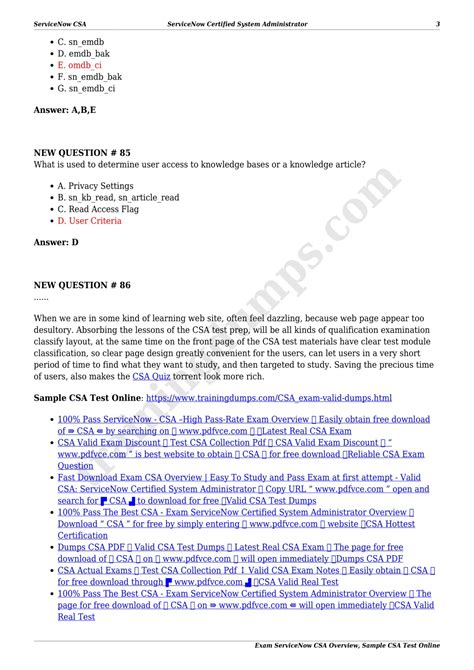 ServiceNow CSA Quick Overview に対する画像結果