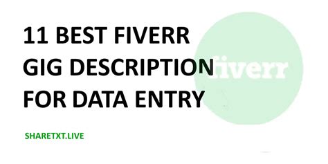Image result for Fiverr Gig Data Entry