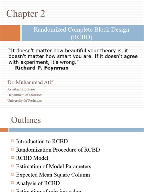 Toradh íomhá ar Randomized Complete Block Design Layout