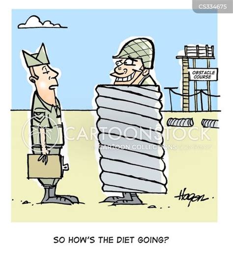 Image result for Army Obstacle Course Cartoon