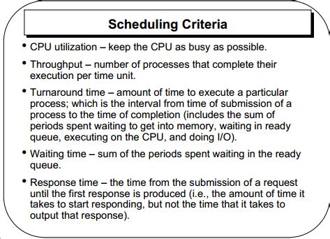 Image result for Regular Criteria Scheduling