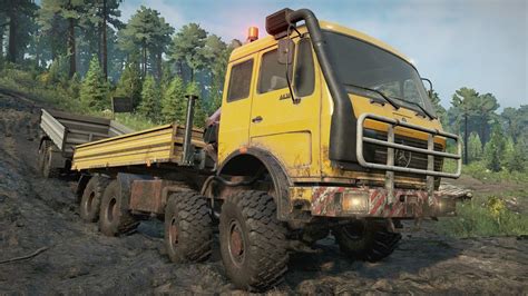 Toradh íomhá ar Snow Runner Mercedes Mod