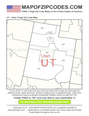 Afbeeldingsresultaten voor 3 Digit Zip Code Map