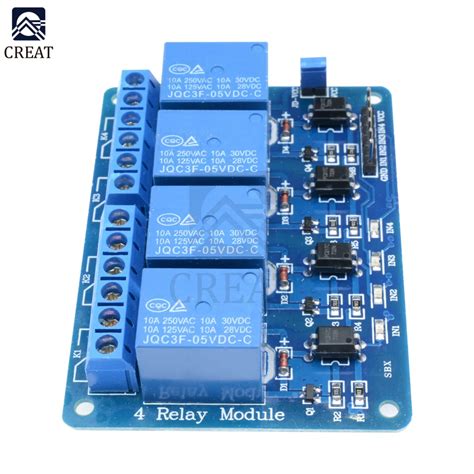 Image result for 4 Channel Relay Module V5
