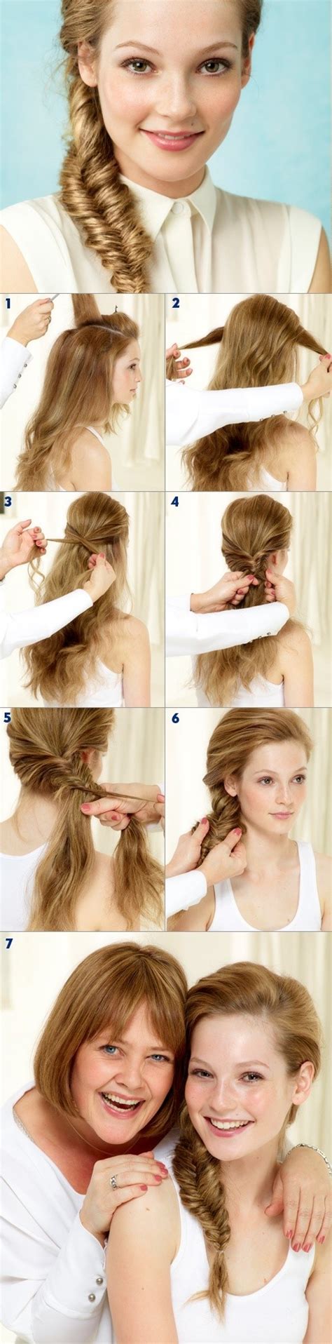 Image result for French Braid Hair Tutorial
