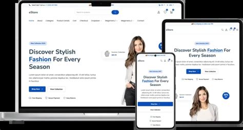 E-Commerce Web Site Using Bootstrap に対する画像結果