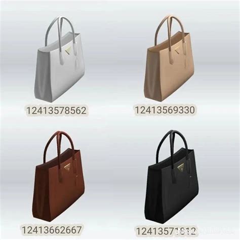 Toradh íomhá ar Bloxburg ID Codes Bag