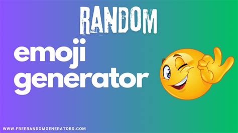Toradh íomhá ar Random Emoji Generator