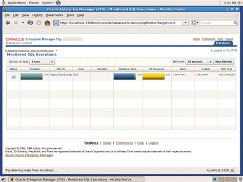 Real-Time SQL Monitoring に対する画像結果