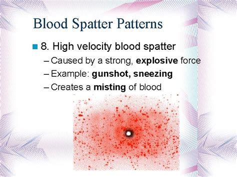 Afbeeldingsresultaten voor Drag Blood Spatter Pattern