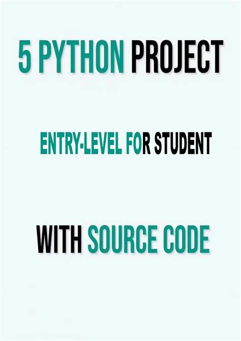 Python Projects for Grade 6 Students に対する画像結果