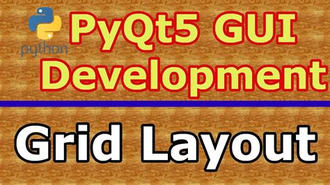 PyQt5 Grid Layout に対する画像結果