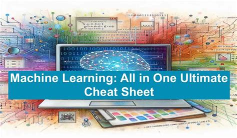 Image result for R Machine Learning Cheat Sheet