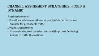 Toradh íomhá ar Channel Assignment Strategies