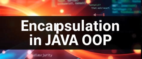Encapsulation Simple Program in Java に対する画像結果