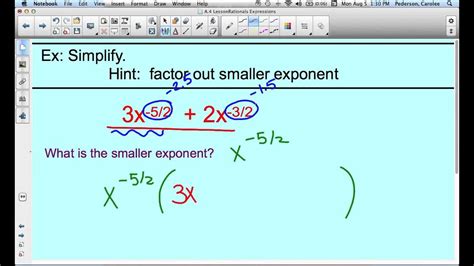 How to Factor a Negative Exponent に対する画像結果