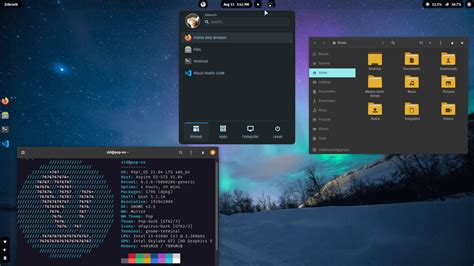 Pop OS Interface に対する画像結果