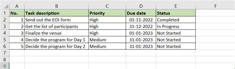 Image result for Building a Task Tracker On Excel