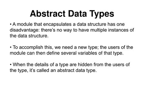 Image result for Abstract Data Types Design Principle