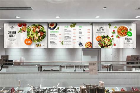 Image result for Food Menu Screen Displays