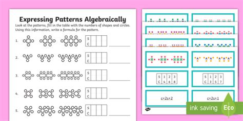 Afbeeldingsresultaten voor Growing Number Patterns Maths Challenge