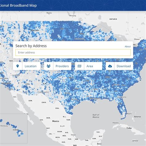 Toradh íomhá ar AT&T 5G Internet Coverage Map