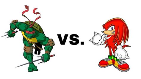 Toradh íomhá ar Knuckles vs Raphael