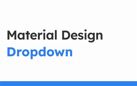 Toradh íomhá ar Material Design Multi-Select Drop Down