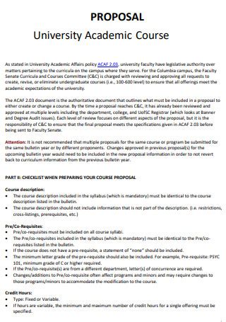 Course Proposal Sample に対する画像結果