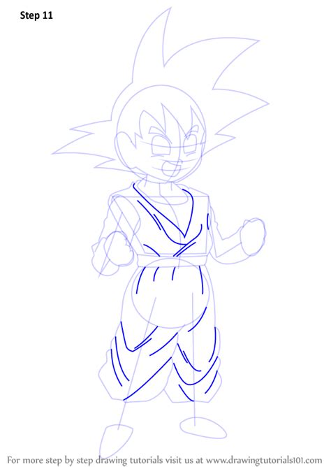 Image result for How to Draw Goten