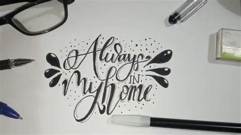 Image result for Contoh Hand Lettering