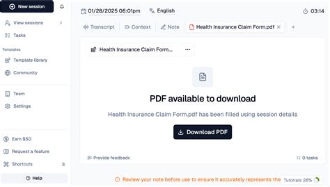 Digit Health Insurance Claim Form に対する画像結果