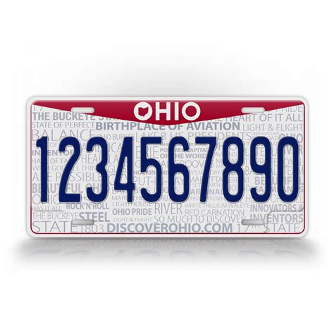 Image result for Ohio License Plate Types