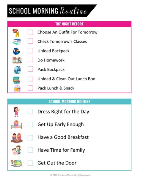 School Morning Routine Magic Box 的图像结果