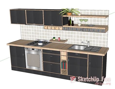 Afbeeldingsresultaten voor SketchUp Kitchen Design