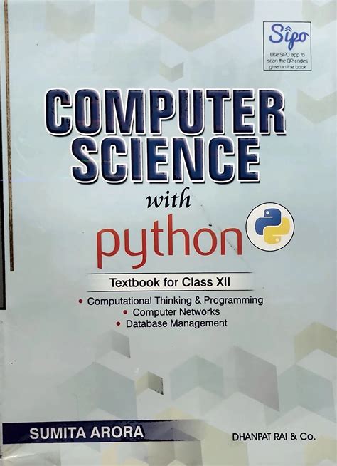 Computer Science with Python Class 11 PDF に対する画像結果