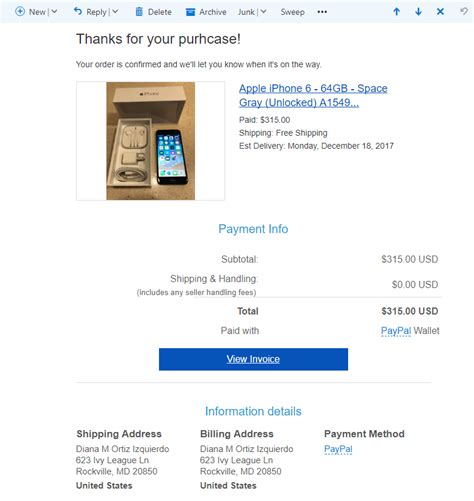 Image result for Scam Email Examples